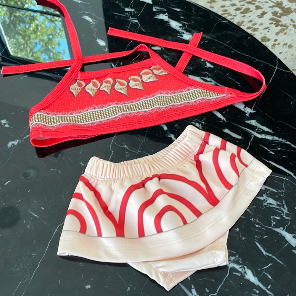 Baby Moana costume. Size 12 months